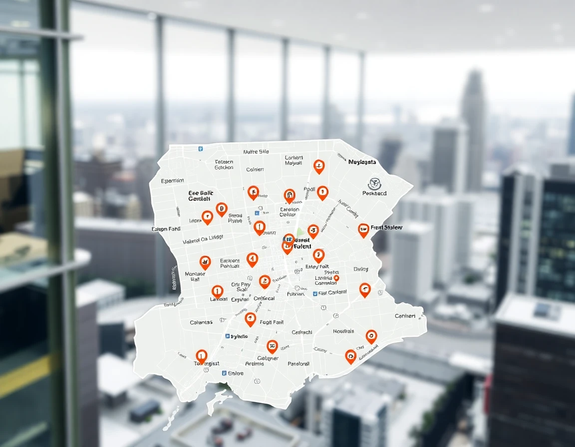 Mold Removal Service Areas Map