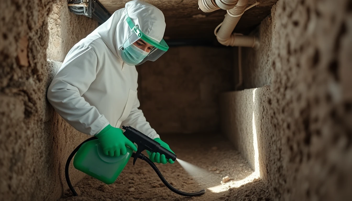 Crawl Space Eco Mold Removal